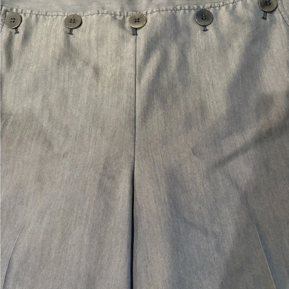 Lafayette 148 New York  Blue/Grey Trousers Size 14 - Picture 2 of 6